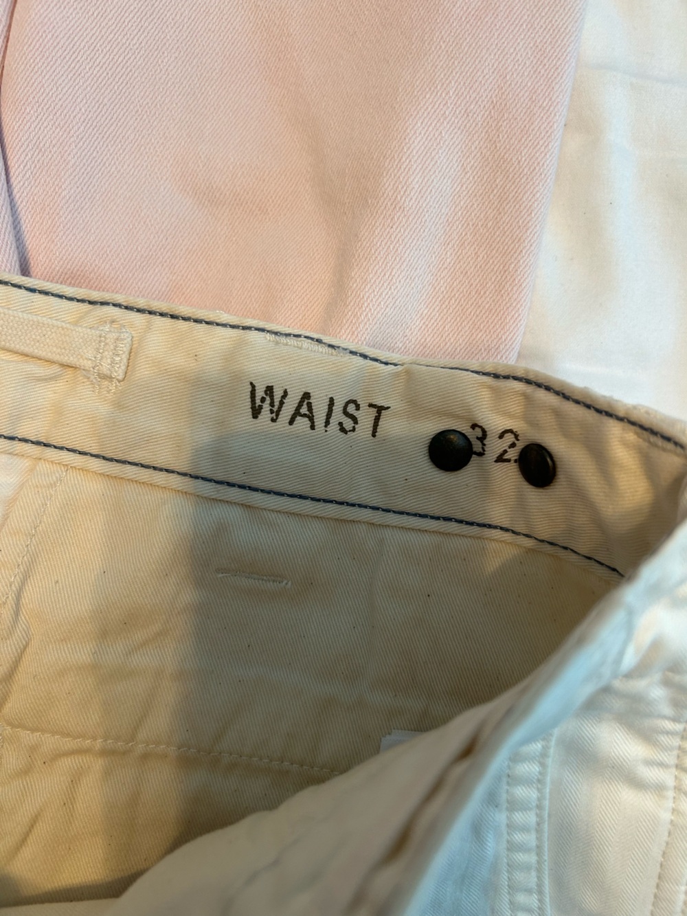 RARE Ralph Lauren Double RL Off White Cotton Flat-Front Field Shorts - Picture 11 of 13